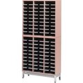 Datum Filing Systems Letter Size Literature Rack, Desert Dusk Laminate Top Medium Gray Finish LR6903-L95-T23